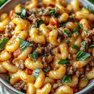 Creamy Beef Pasta