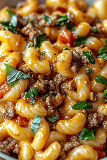 Creamy Beef Pasta
