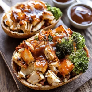 BBQ Chicken & Roasted Sweet Potato Bowls