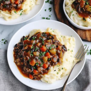 Vegan Mushroom Bourguignon