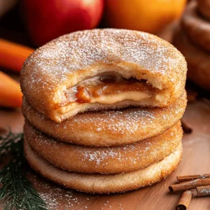 Apple Cider Cheesecake Cookies