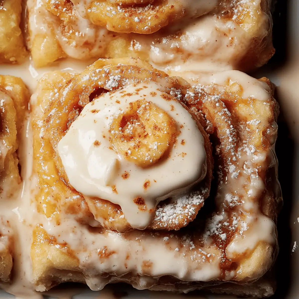 Peach Cobbler Cinnamon Rolls