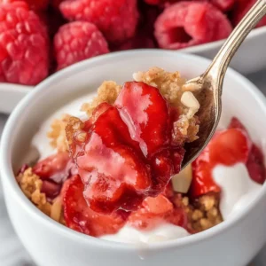 Cherry Crumble