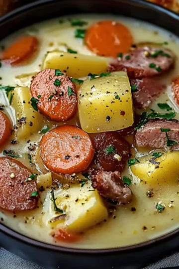Kielbasa Potato Soup