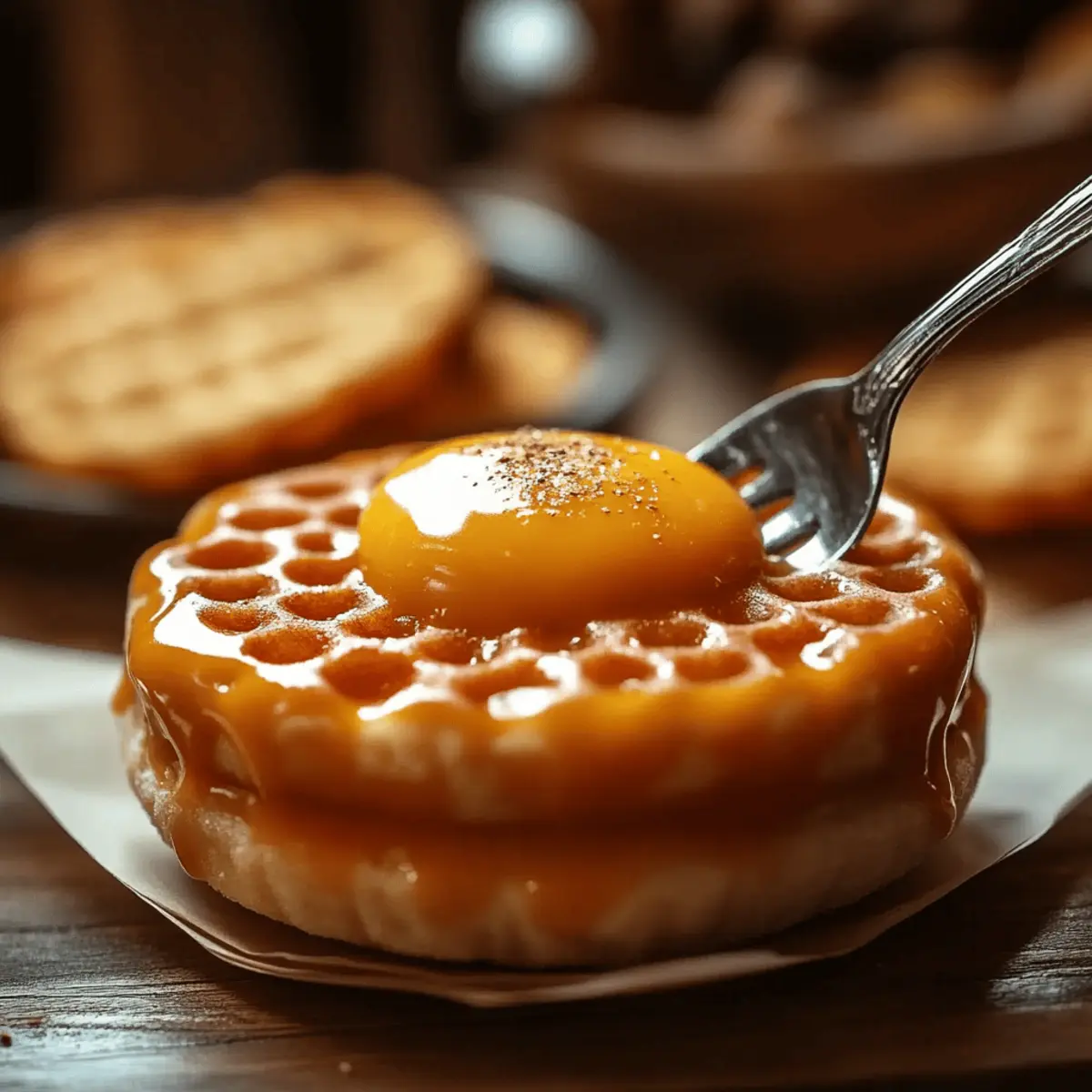 Hufflepuff Honeycomb Butterbeer Treats