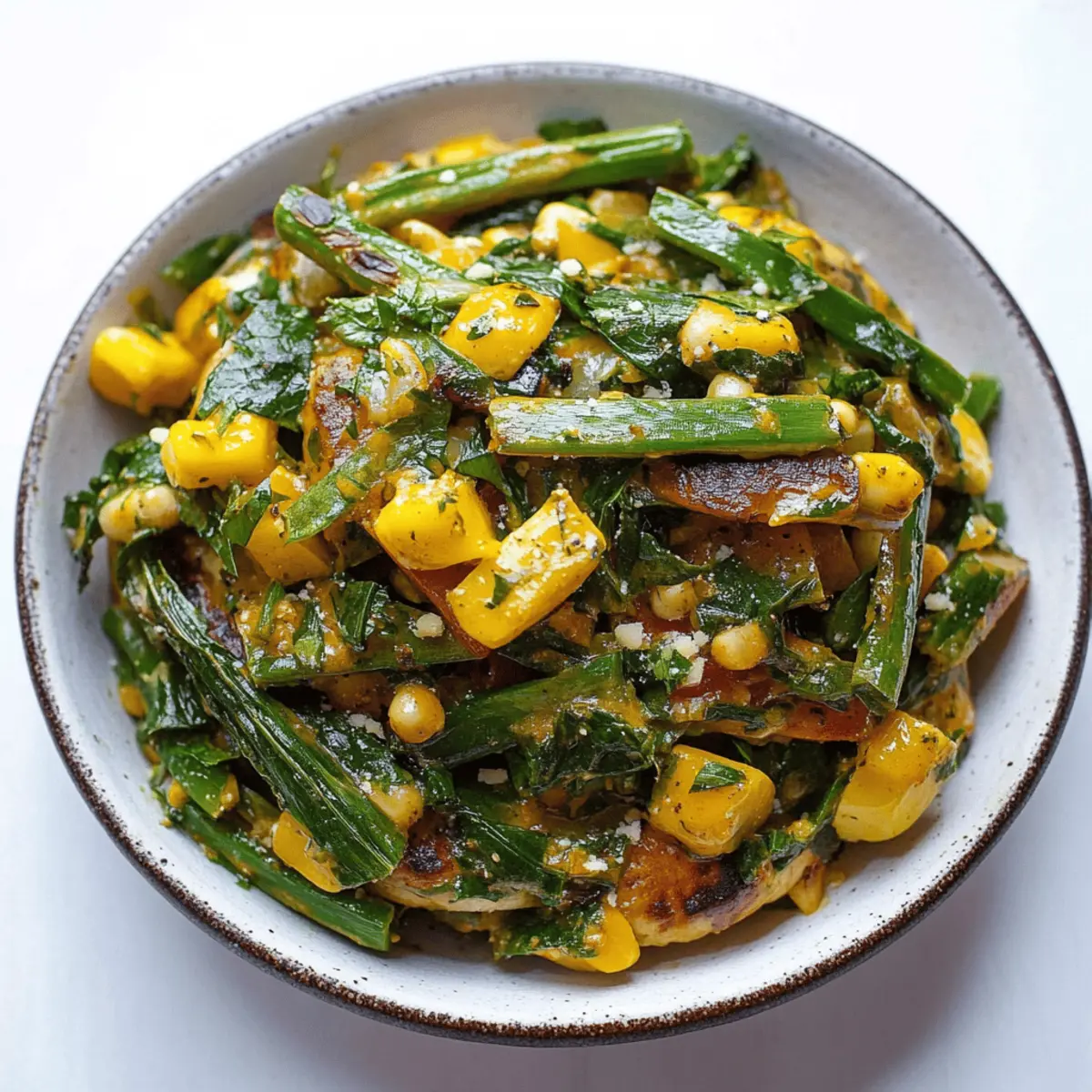Grilled Zucchini & Asparagus Salad