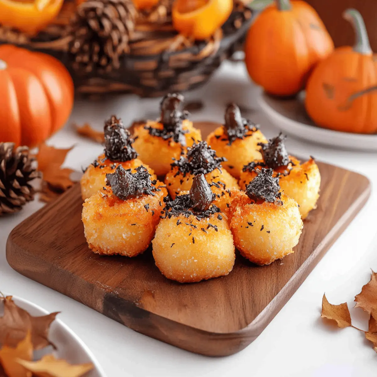 Acorn Donut Holes