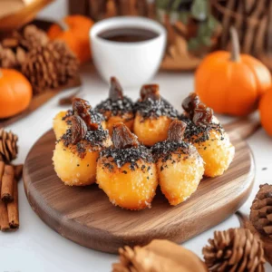 Acorn Donut Holes