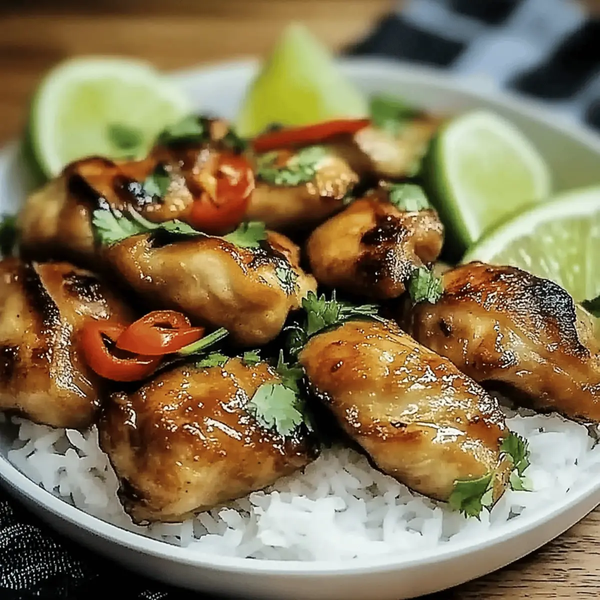 Lemongrass Chicken Vietnamese Style