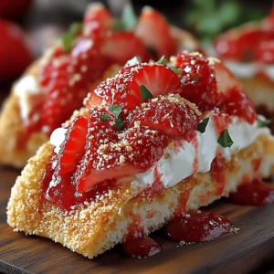 Strawberry Crunch Cheesecake Tacos