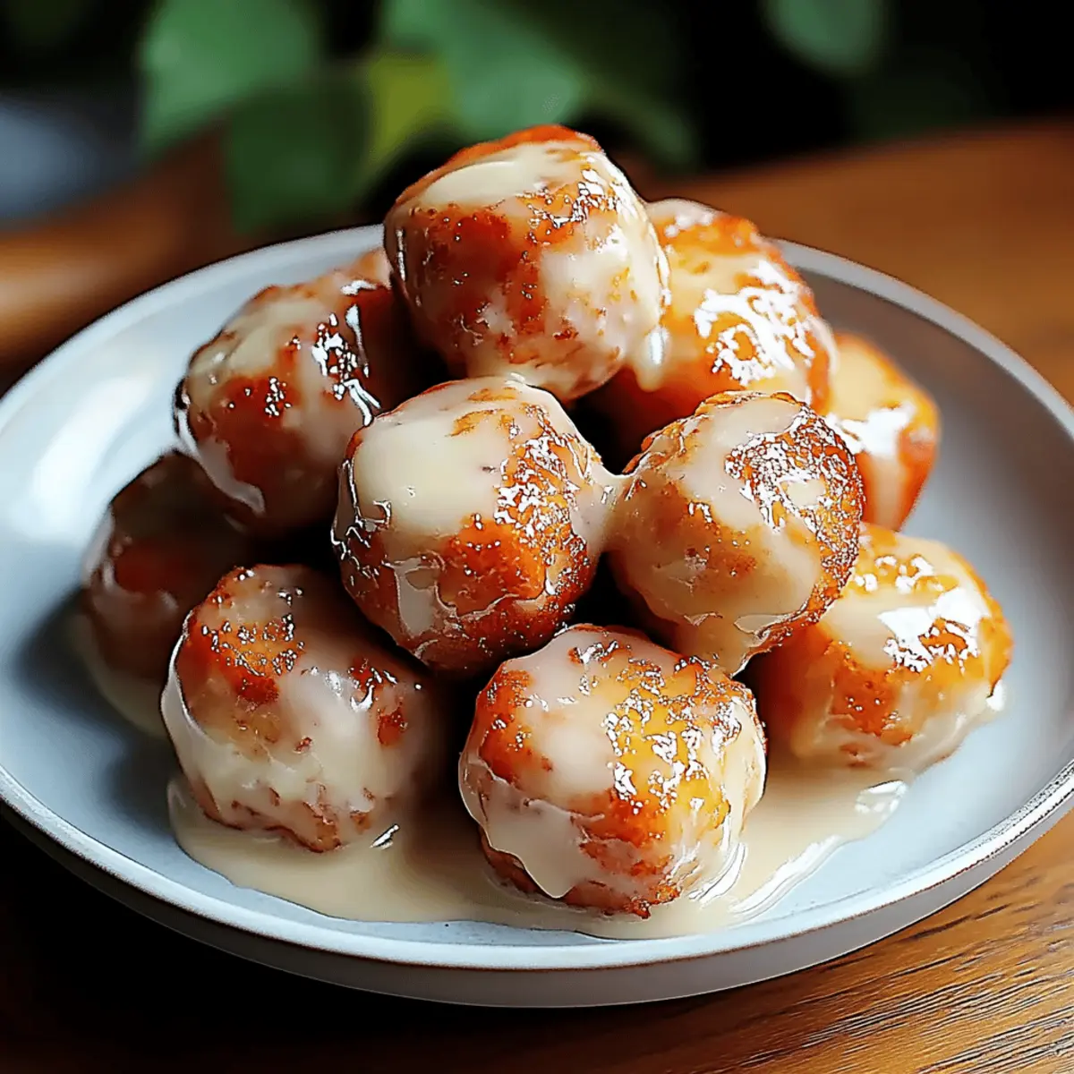 Apple Fritter Bites