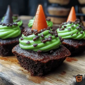 Wicked Witch Hat Brownies
