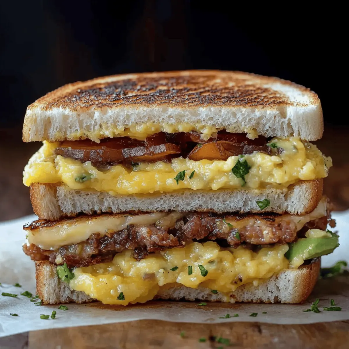Breakfast Club Sandwich