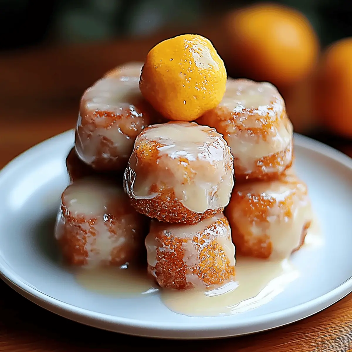 Apple Fritter Bites