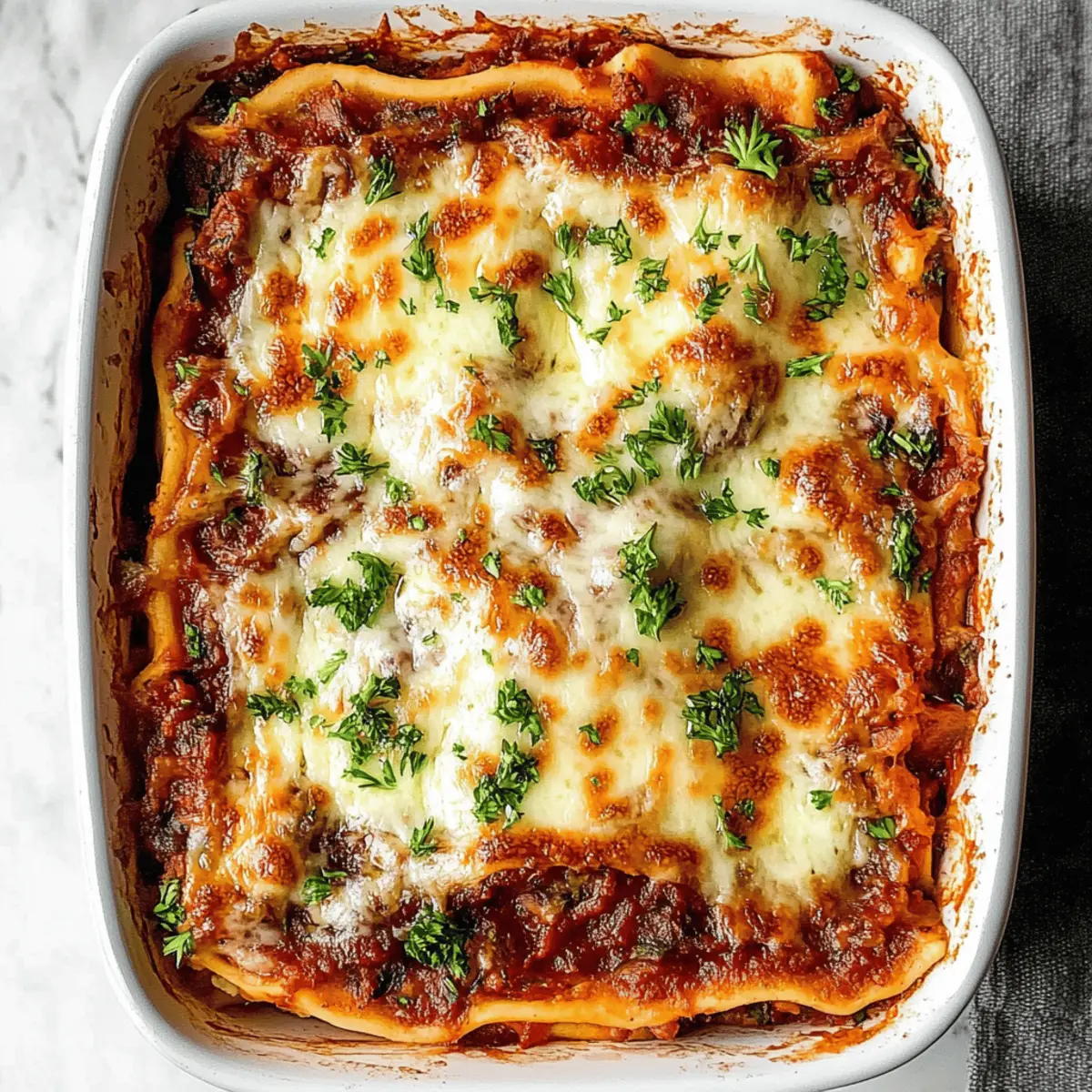 Meat Lasagna