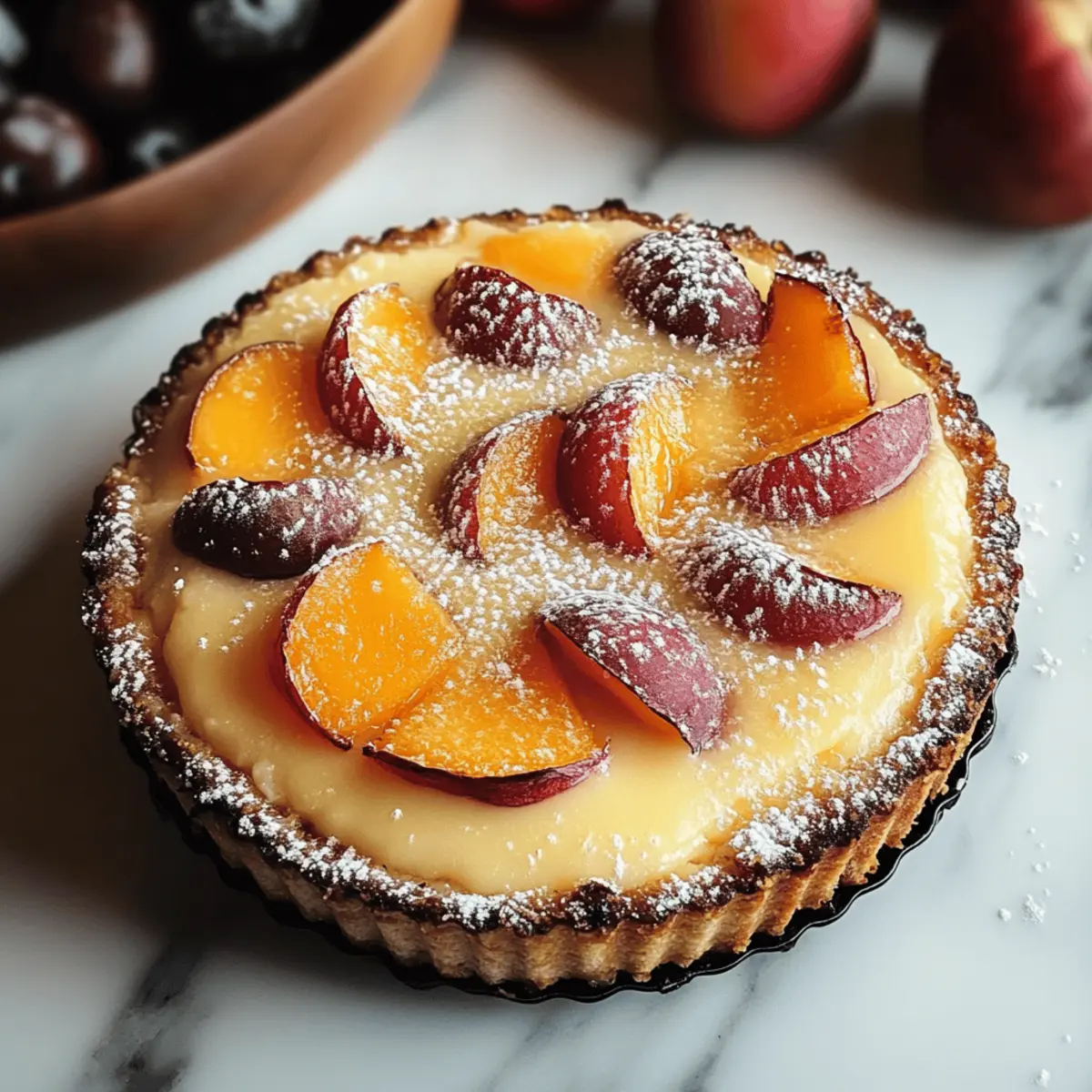 Fresh Peach Cake