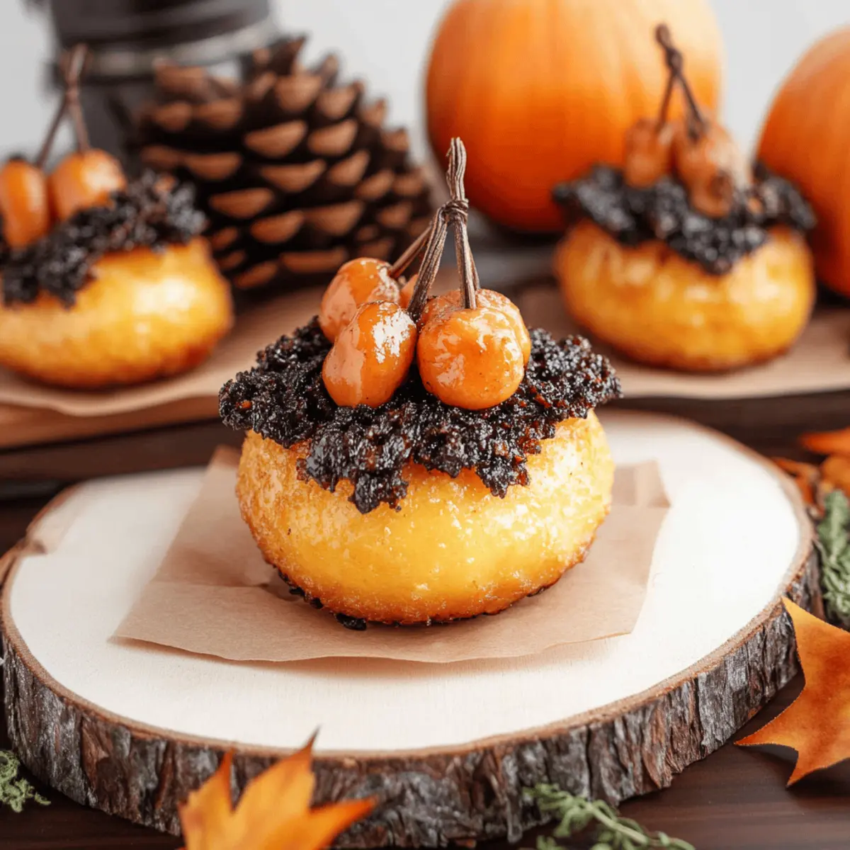 Acorn Donut Holes