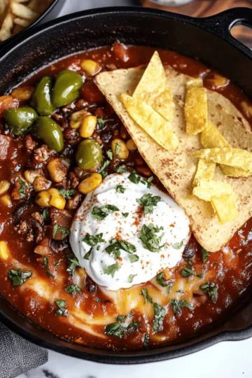 Beef Taco Soup