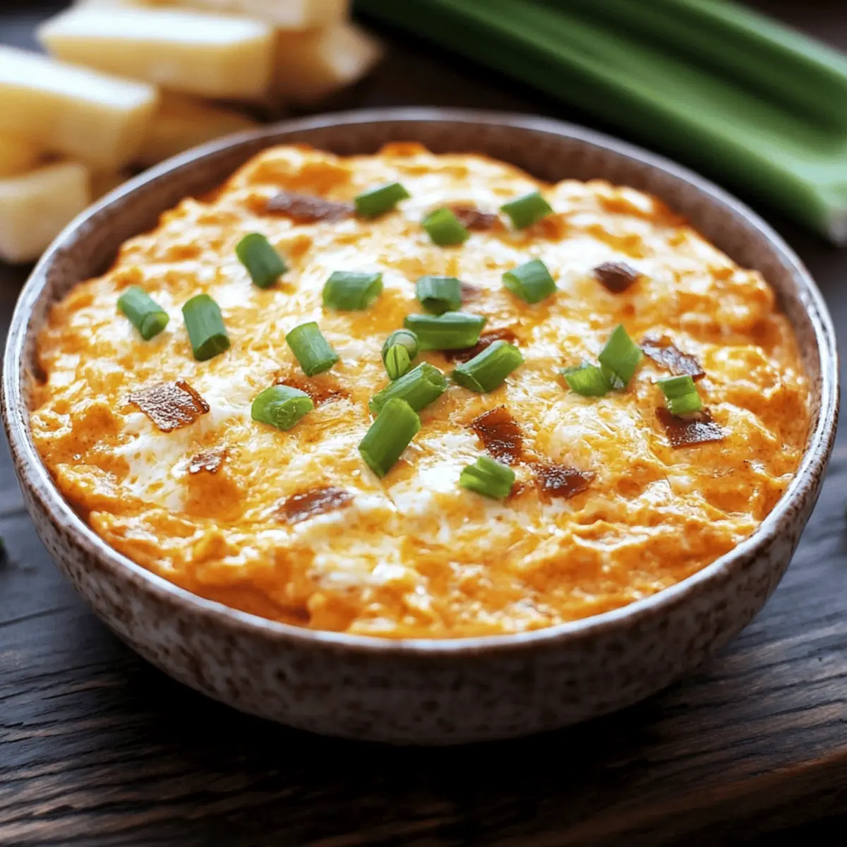 Buffalo Chicken Dip with Canned Chicken