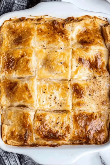 Phyllo Meat Pie