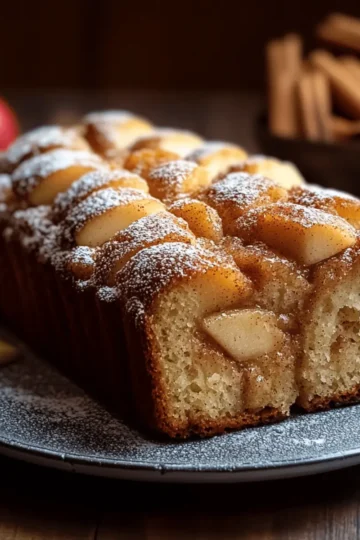 Apple Cider Cinnamon Bread