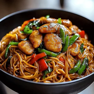 Chicken Lo Mein