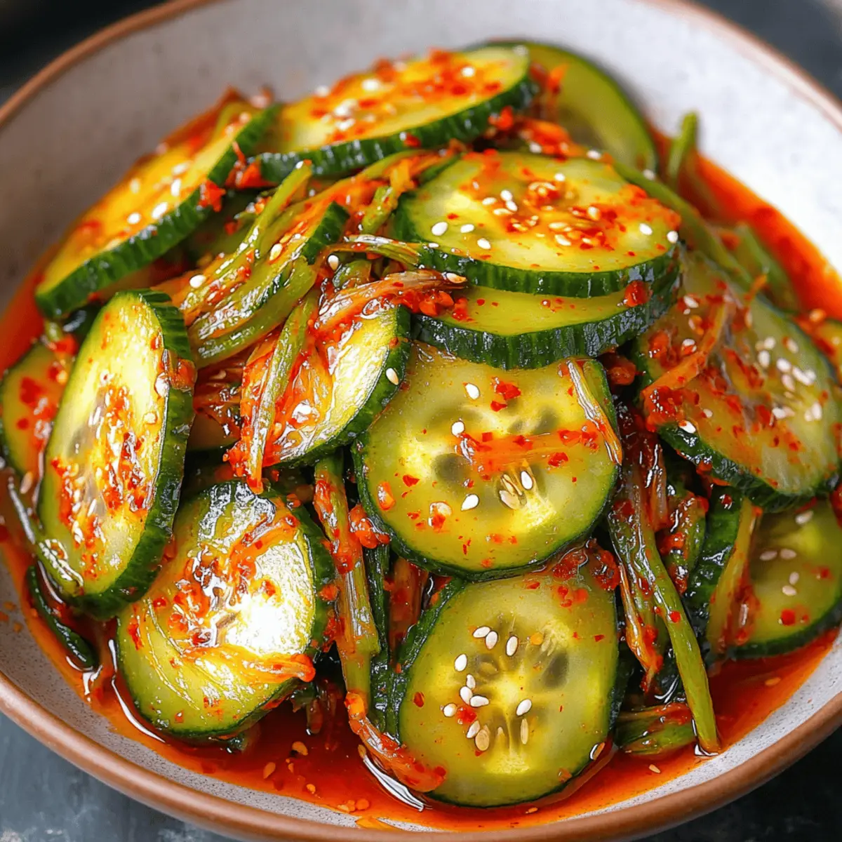 Cucumber Kimchi