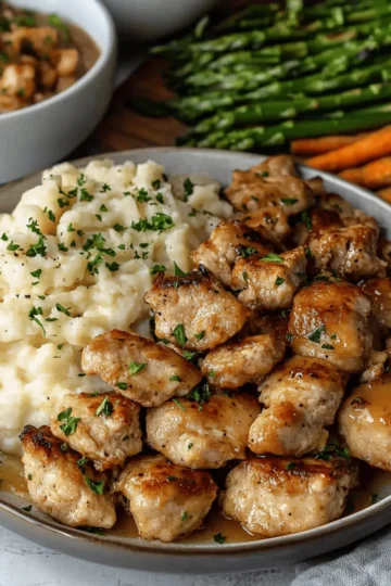 Garlic Butter Chicken Bites