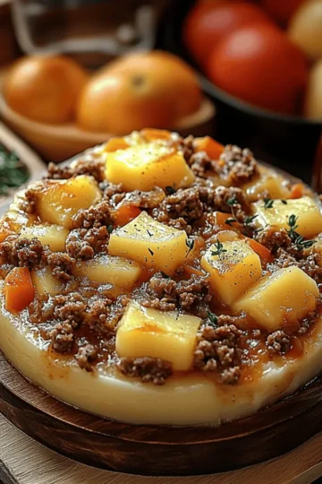 Hamburger Potato Casserole