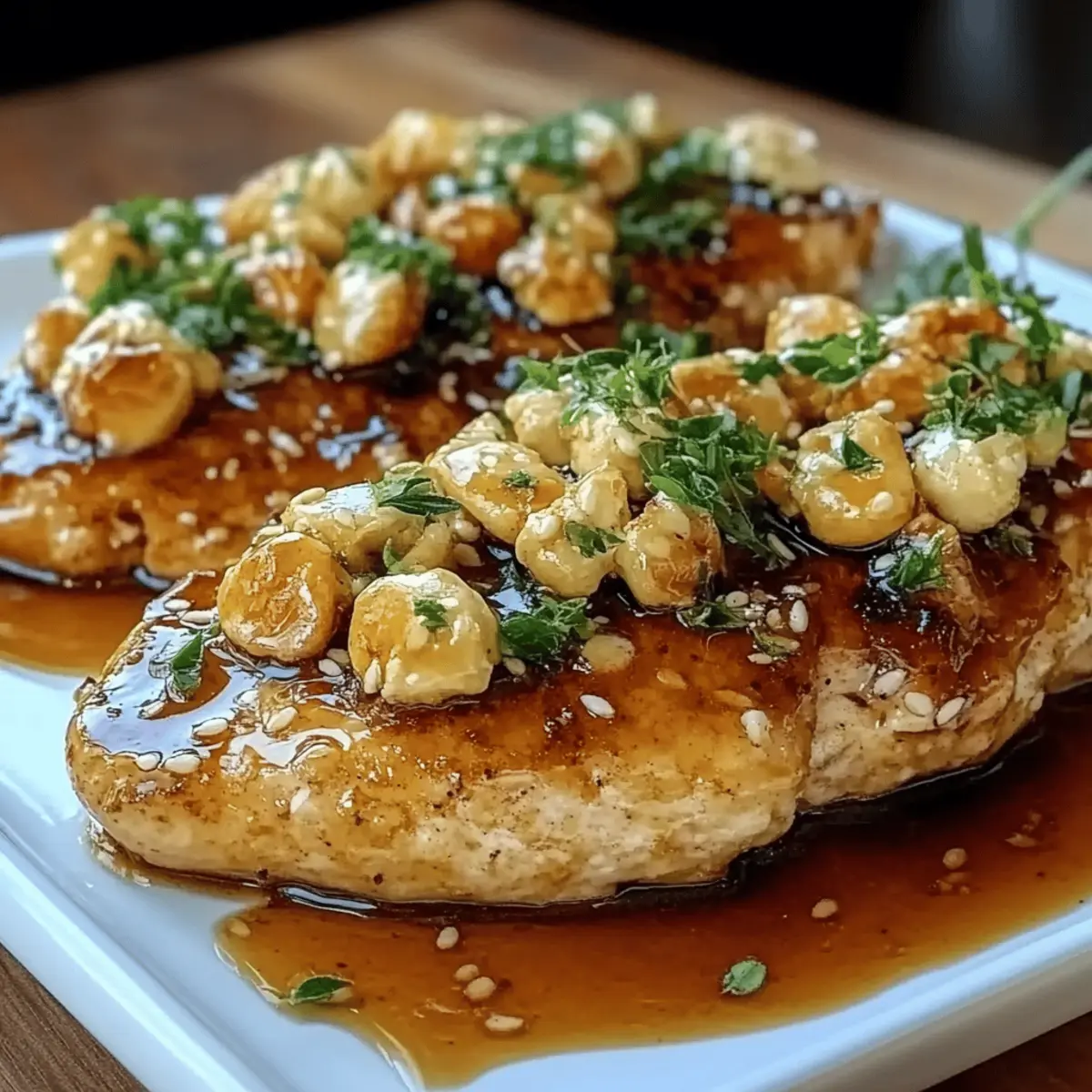 Hot Honey Infused Feta Chicken