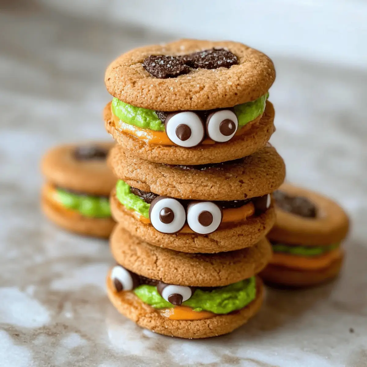 Monster Sandwich Cookies