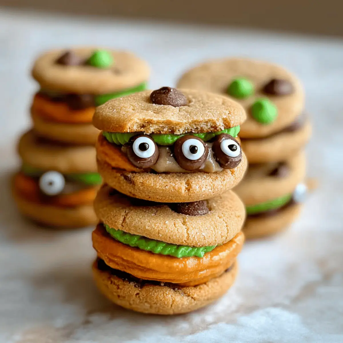 Monster Sandwich Cookies