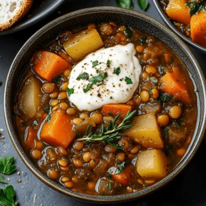 One-Pot Vegetable & Lentil Stew