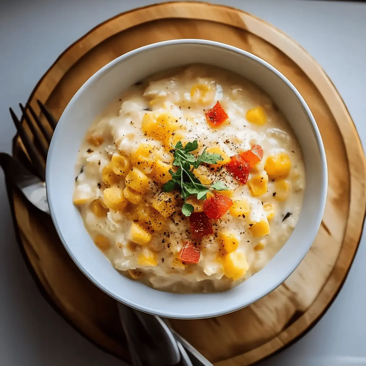 Slow Cooker Chicken Corn Chowder