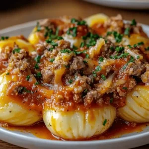 Stuffed Shells with Meat