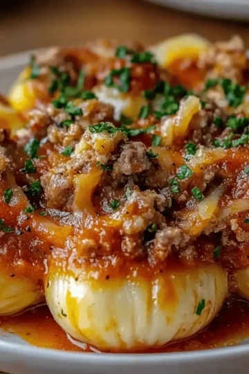 Stuffed Shells with Meat