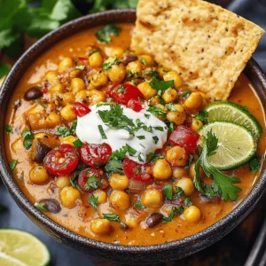 White Chickpea Chili