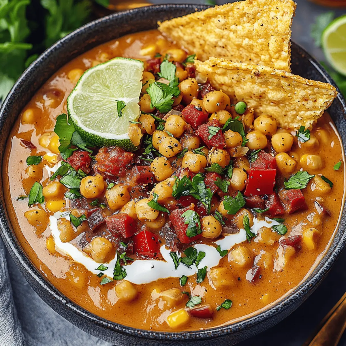 White Chickpea Chili