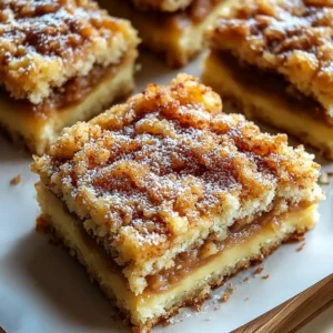 Apple Crumb Bars