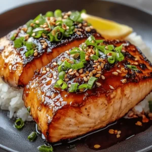Baked Teriyaki Salmon