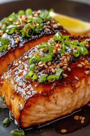 Baked Teriyaki Salmon