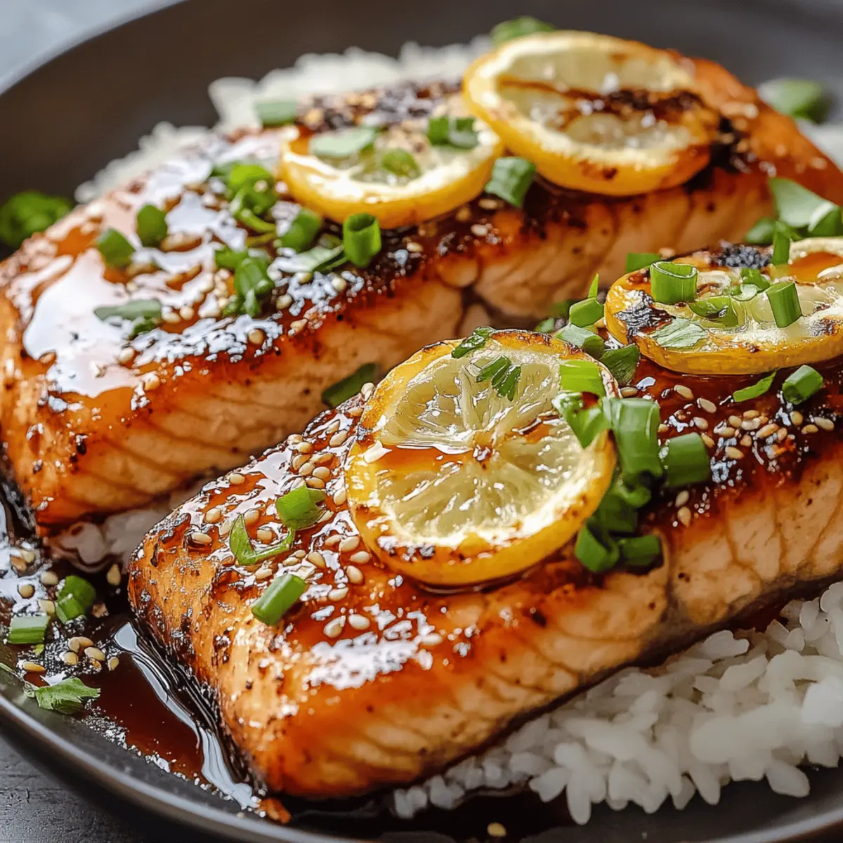 Baked Teriyaki Salmon