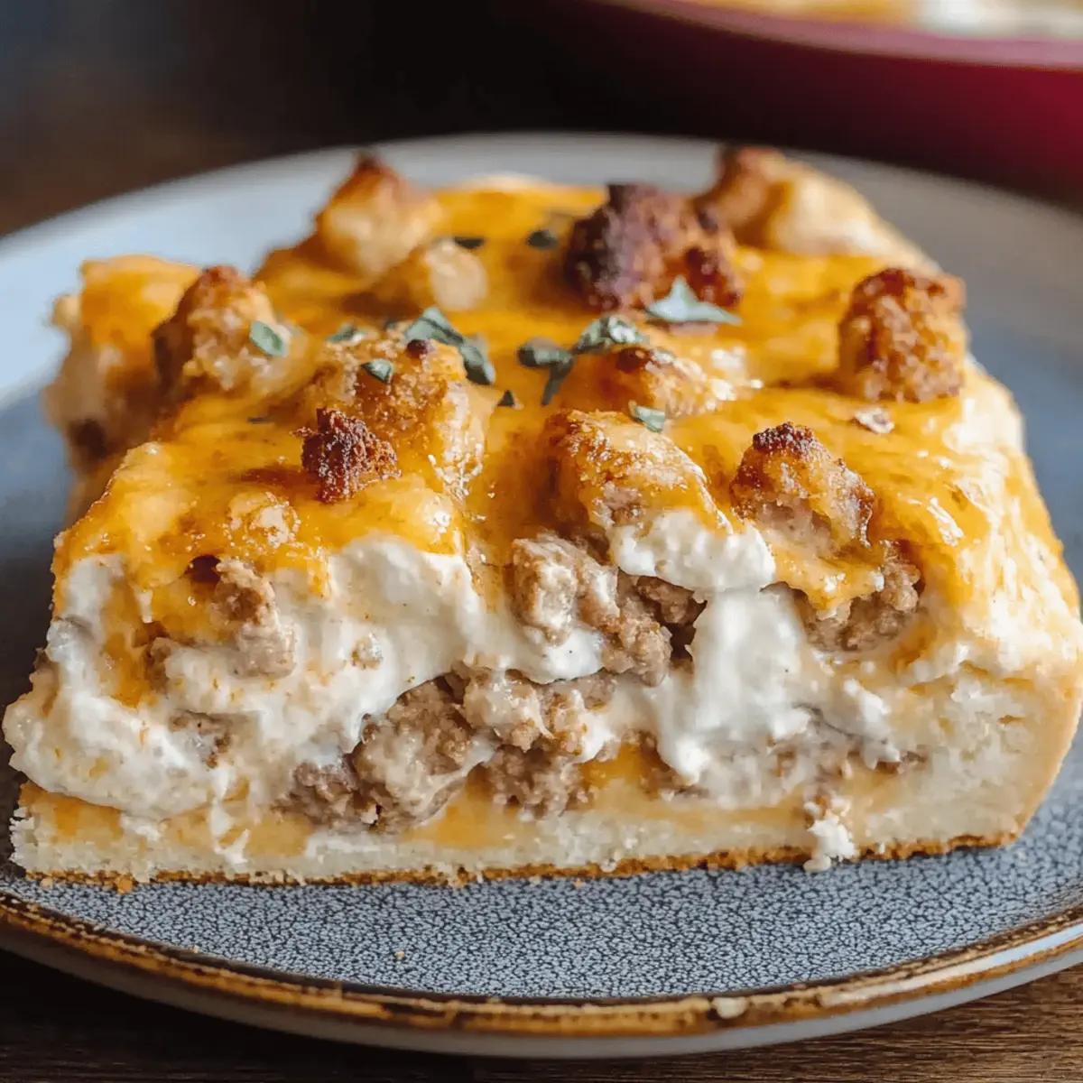 Biscuits and Gravy Breakfast