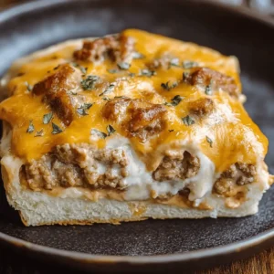 Biscuits and Gravy Breakfast