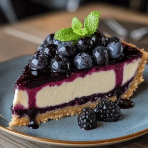Blueberry Bliss Cheesecake