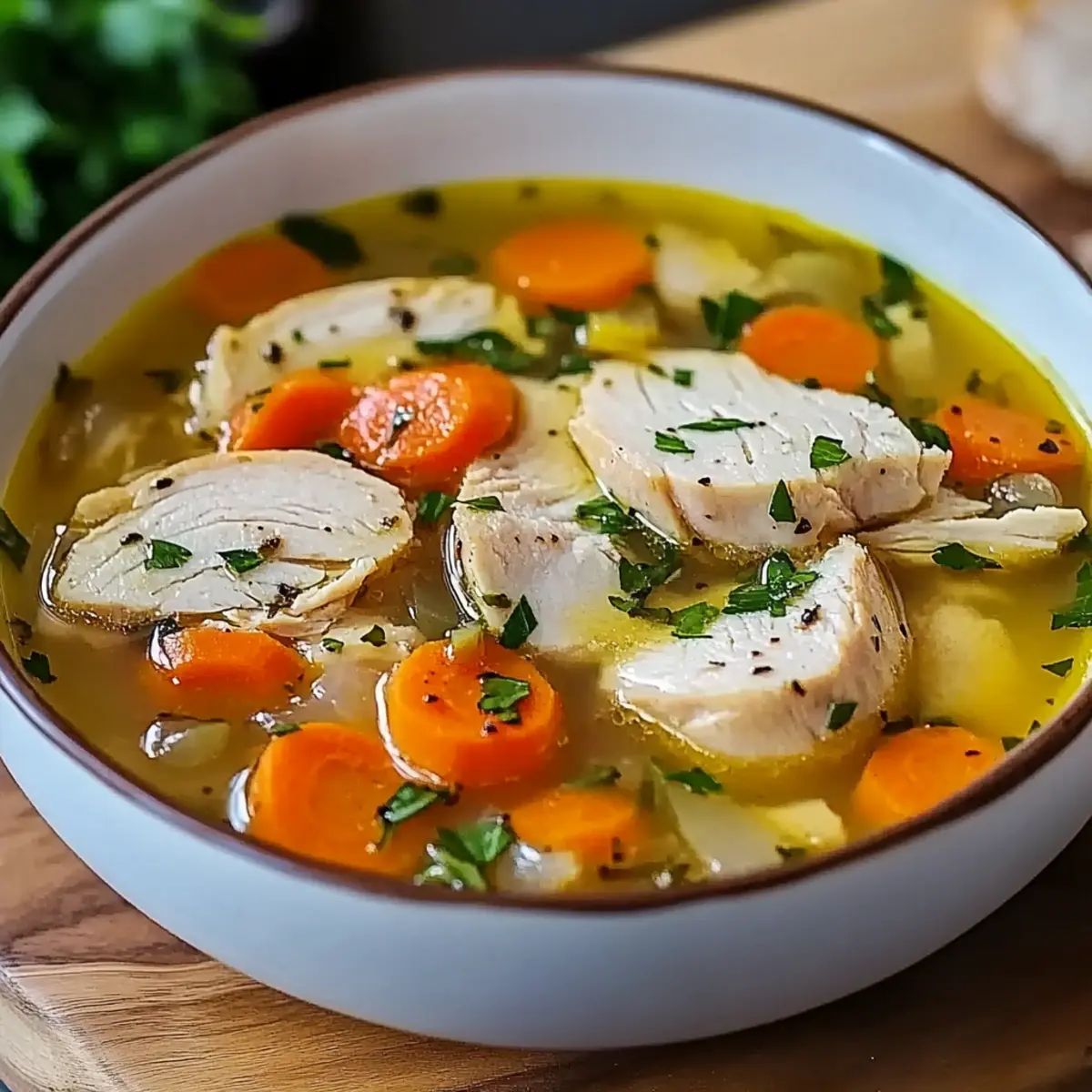 Bone Broth Chicken Soup