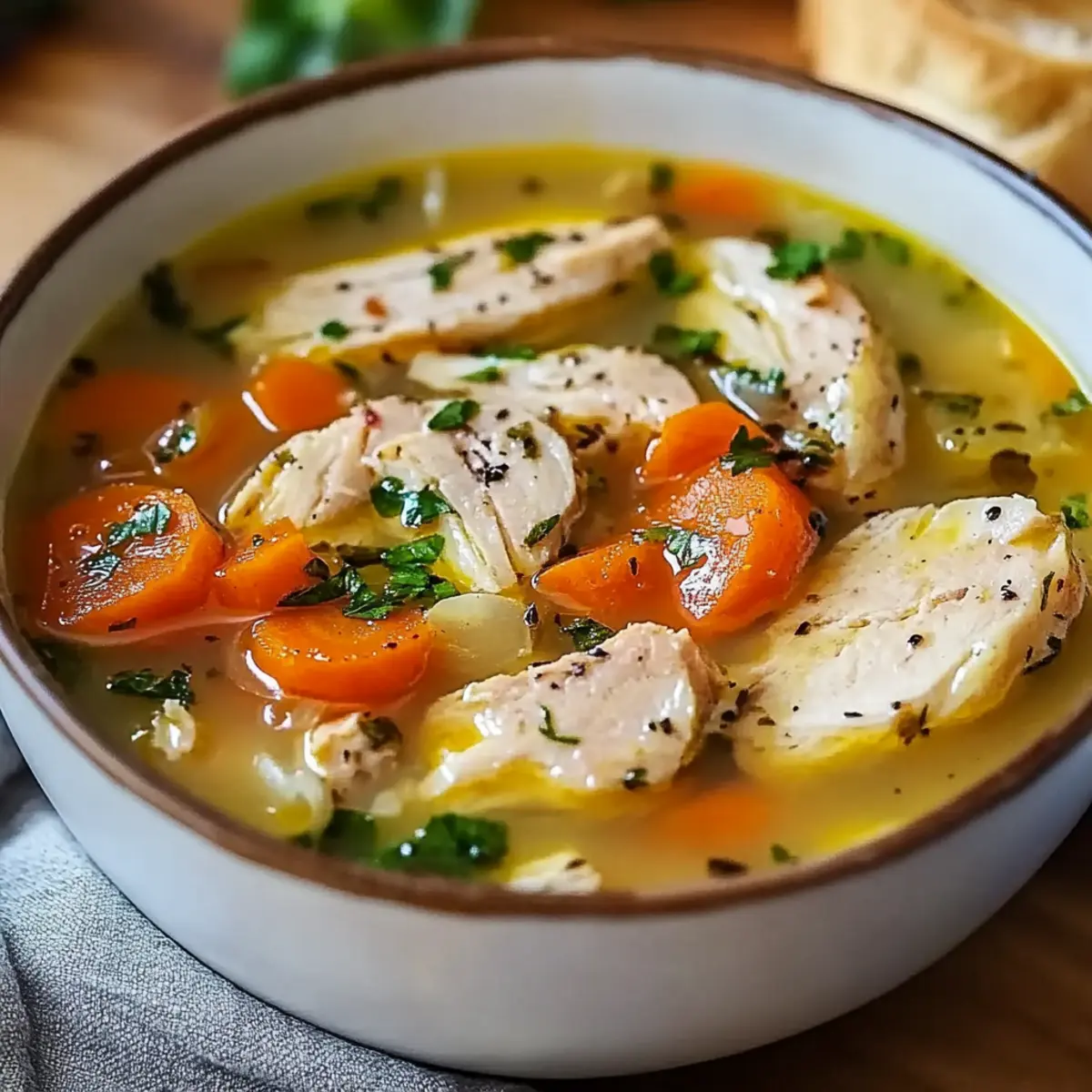 Bone Broth Chicken Soup