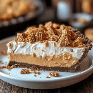 Butterfinger Peanut Butter Pie