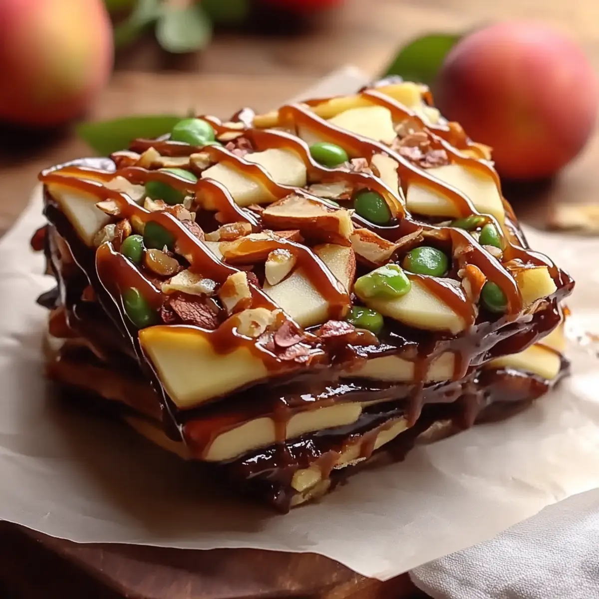 Caramel Apple Bark
