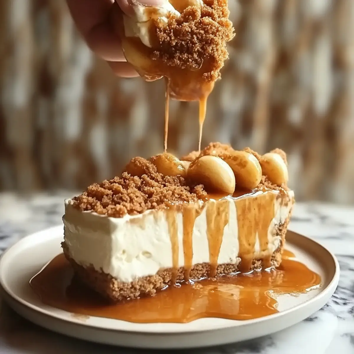 Caramel Apple Cheesecake Bars
